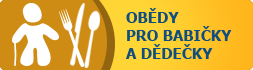 Obědy pro babičky a dědečky. Děkujeme, že pomáháte s námi.